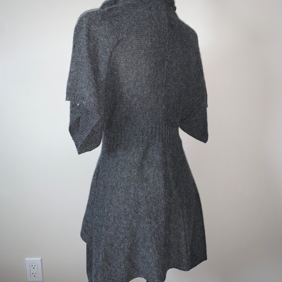 Grey Sequinned Knit Cardigan - Picture 4 of 9